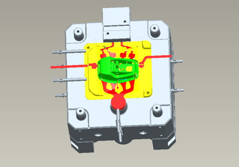 Automotive LED Work Light Housing